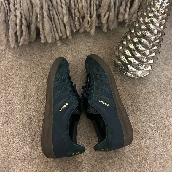 Adidas Gazelle Indoor Shadow Sneaker - Green Gum - Size Men’s 11 - Picture 7 of 13